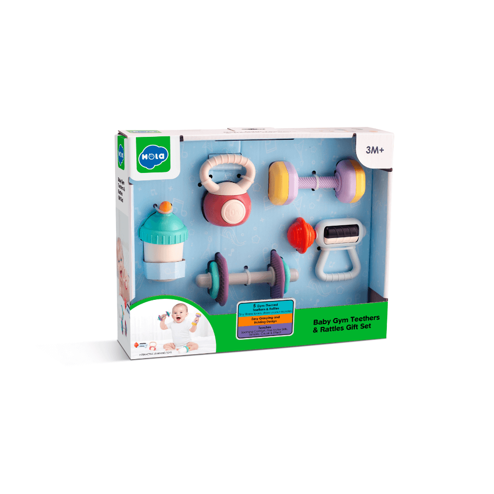 Hola Baby Gym Teether and Rattle Set