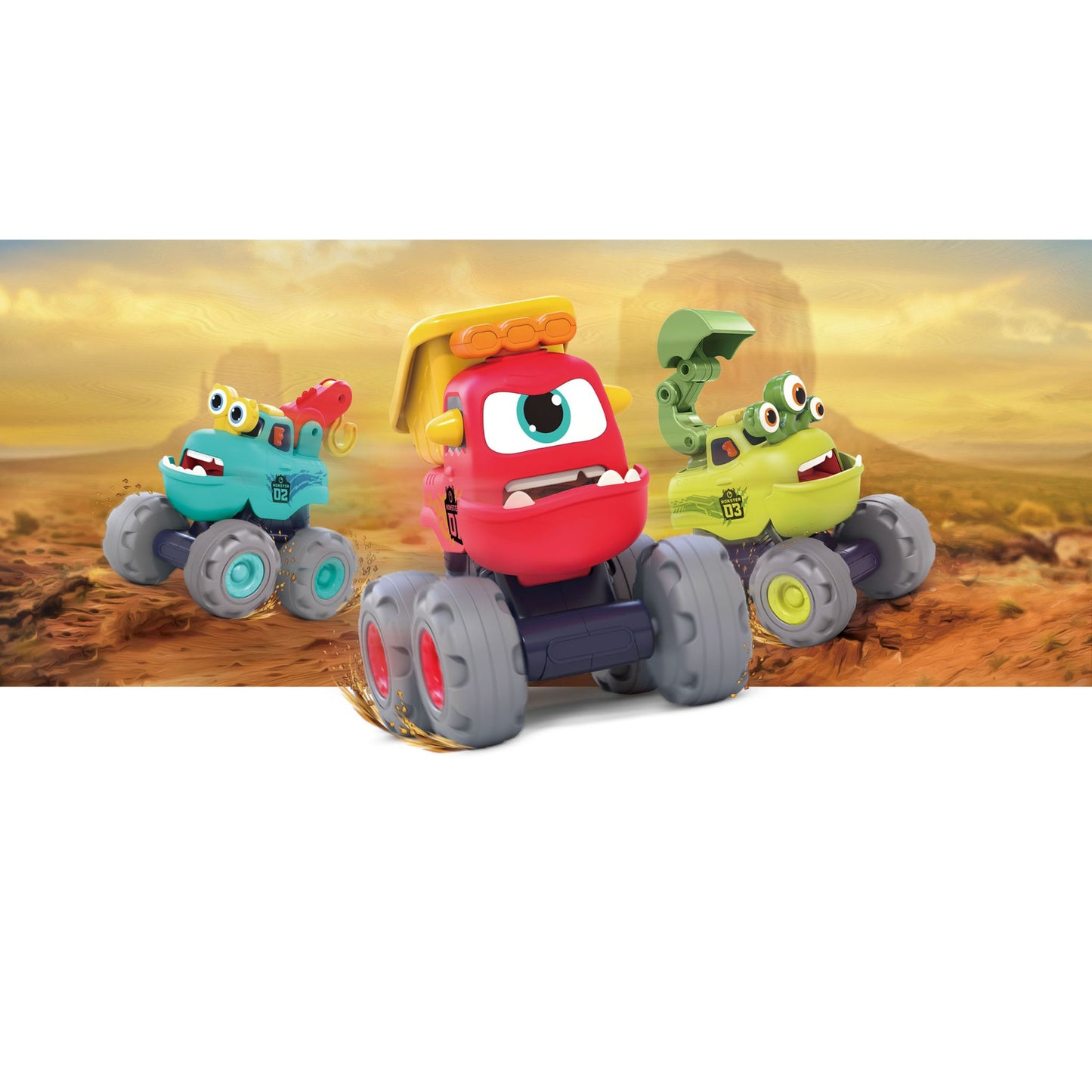 Hola Fun Monster Construction Truck