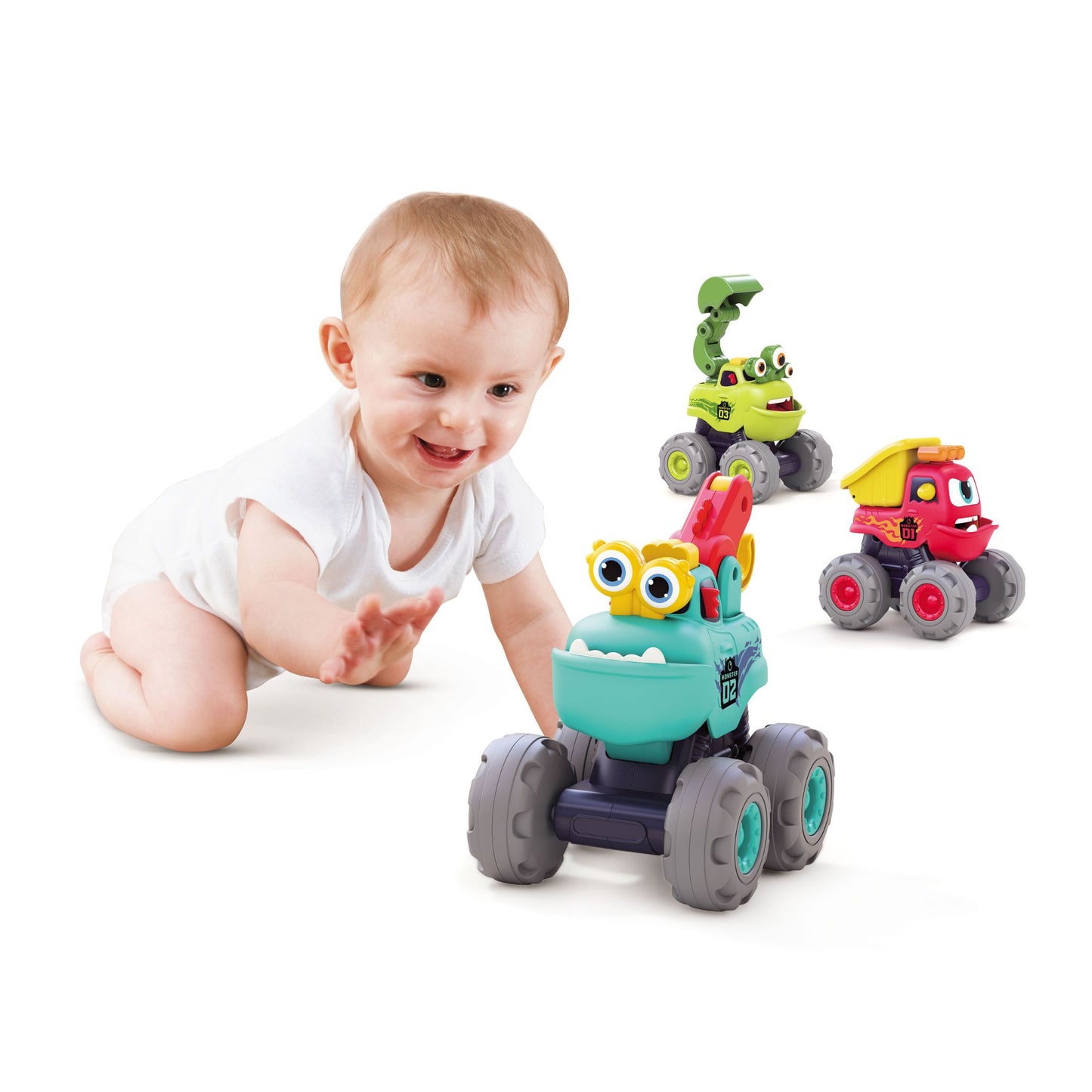 Hola Fun Monster Construction Truck