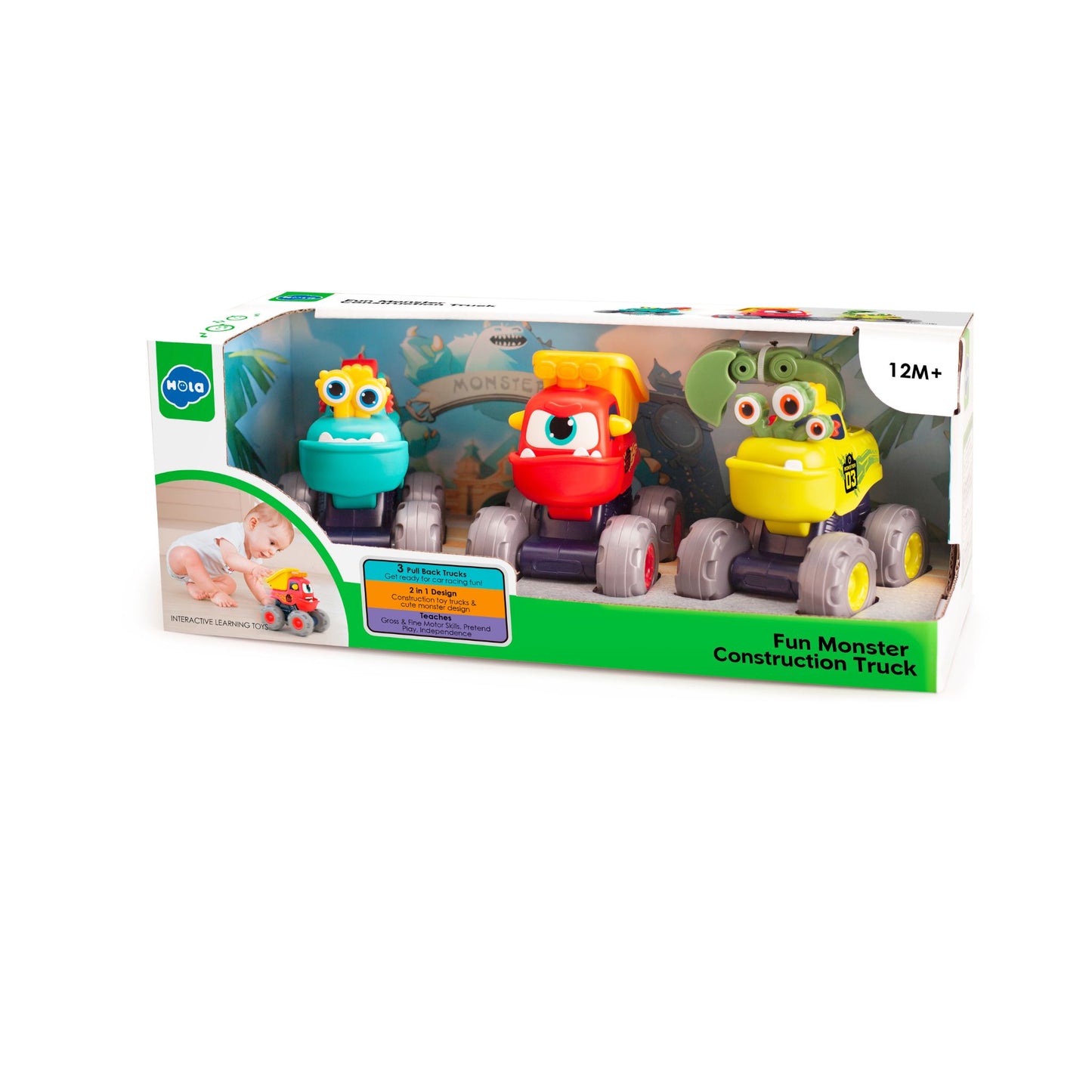 Hola Fun Monster Construction Truck