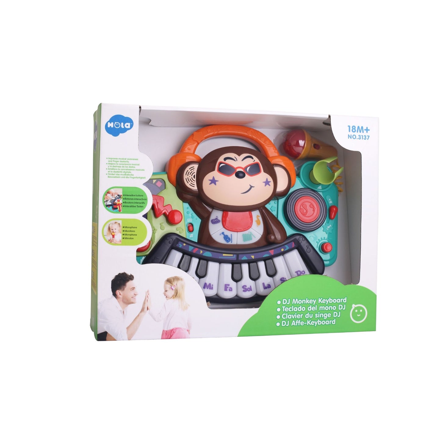 Hola DJ Monkey Keyboard