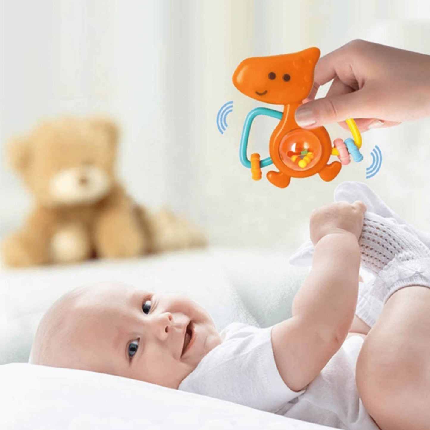Hola Dinosaur Rattles and Teethers