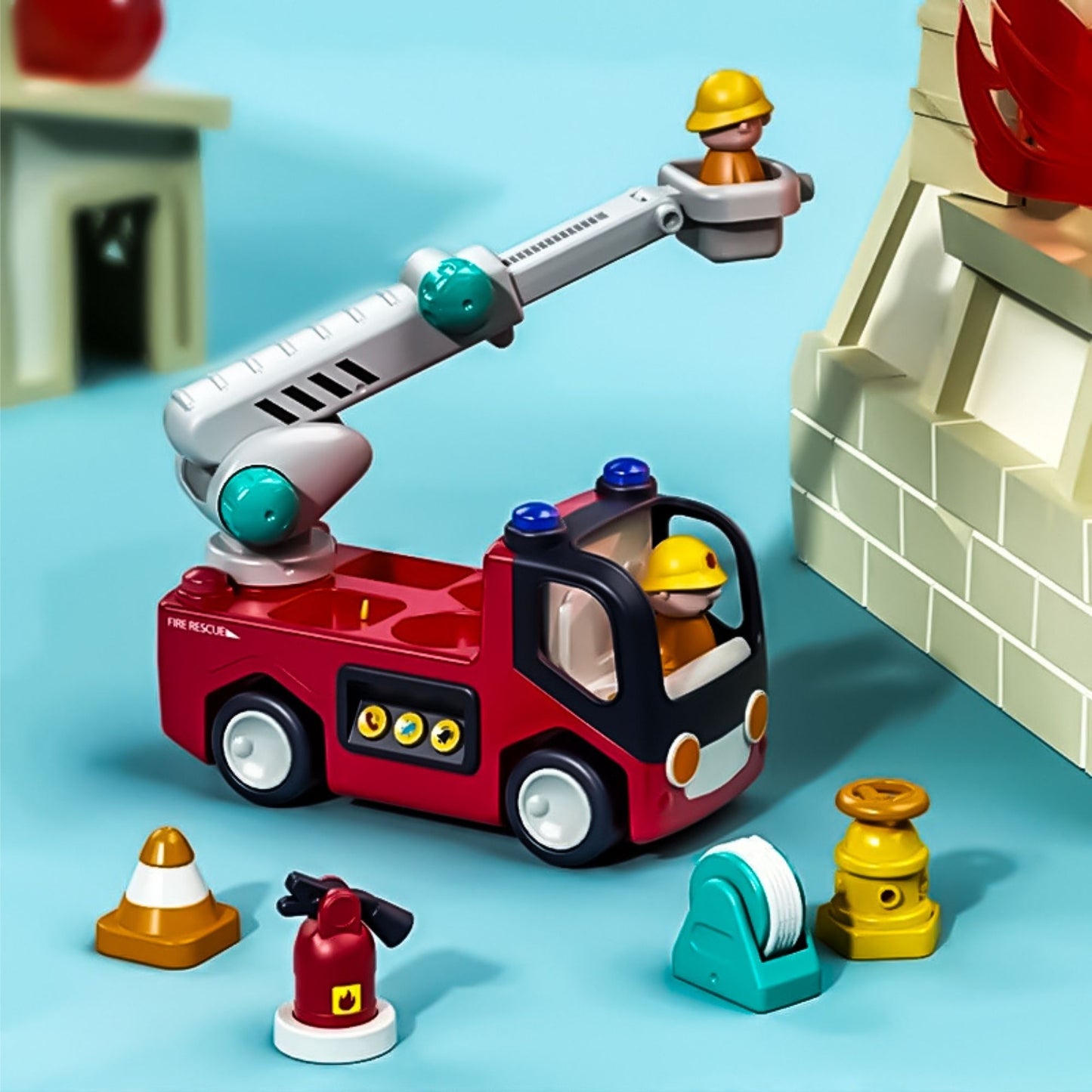 Hola Early Learning Fire Engine
