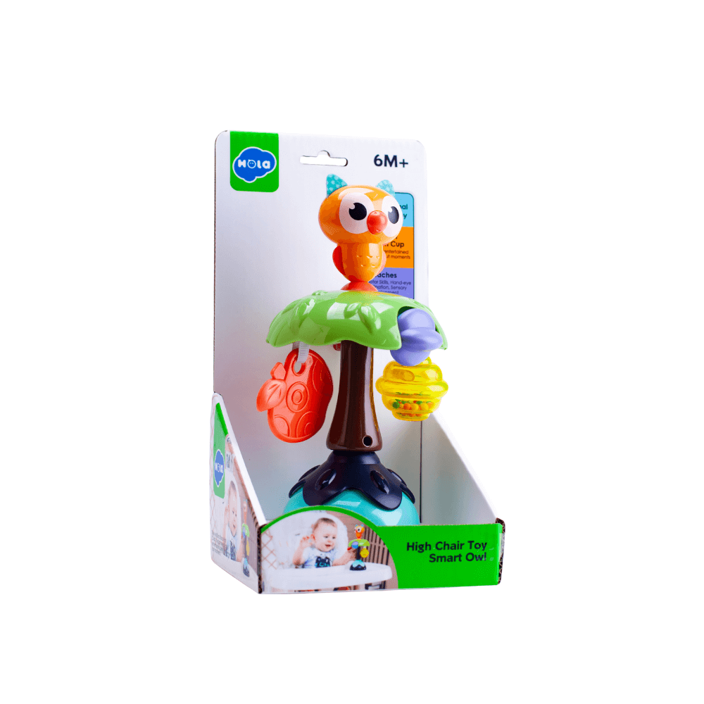 Hola Smart Owl Highchair Toy Hola Toys Educational Toys Learn Hola Toys Australia
