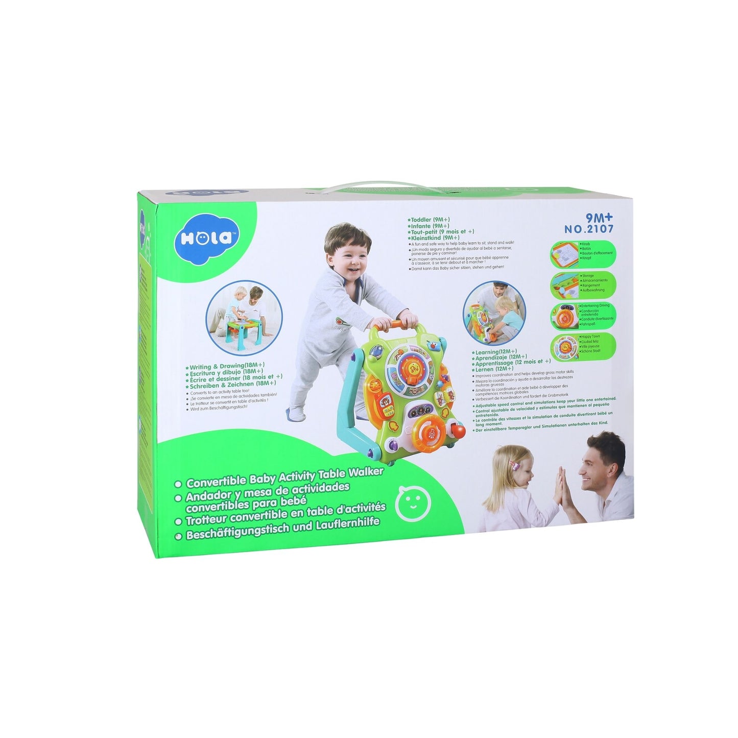 Hola Convertible Activity Table & Walker