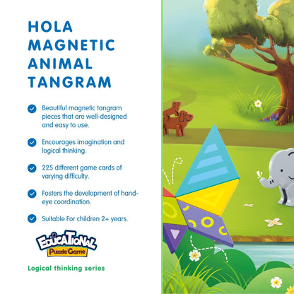 Hola Magnetic Animal Tangram