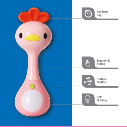 Hola Mini Chick Rattle and Teether