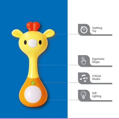 Hola Mini Giraffe Rattle and Teether