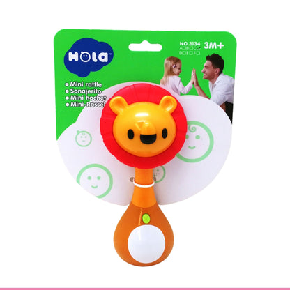Hola Mini Lion Rattle and Teether