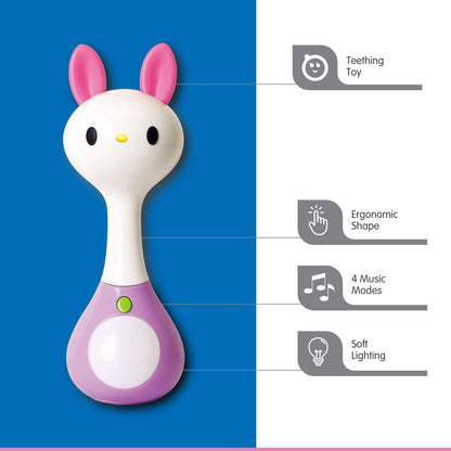 Hola Mini Rabbit Rattle and Teether